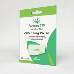 CBD Patches 30mg - SupremeCBD - WeWeed