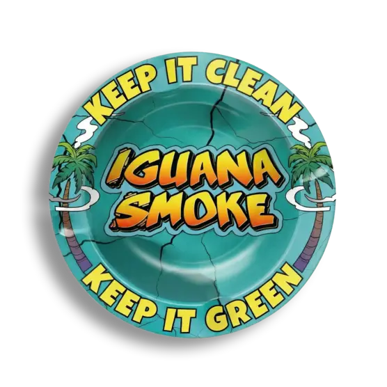 Cenicero Iguana Vibes - Iguana Smoke CBD - WeWeed