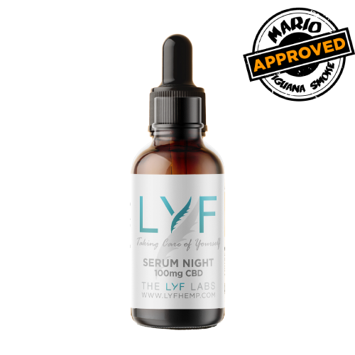 Sérum Night CBD 100mg 30ml - Iguana Smoke CBD - WeWeed