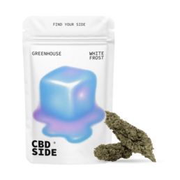 White Frost – Flores CBD Greenhouse - The CBD Side - WeWeed