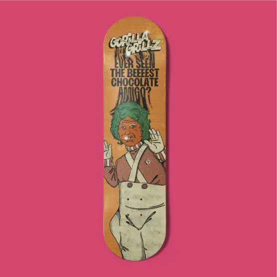 Skate Gorilla Grillz CHOCOLATE - Gorilla Grillz - WeWeed