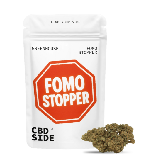 Fomo Stopper – Flores CBD Greenhouse - The CBD Side - WeWeed