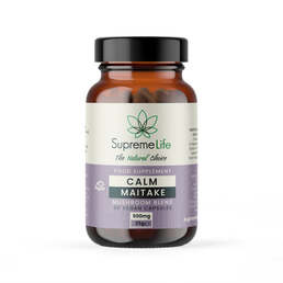 Maitake Mushroom Vegan Capsules - Calm (500mg) - SupremeCBD - WeWeed