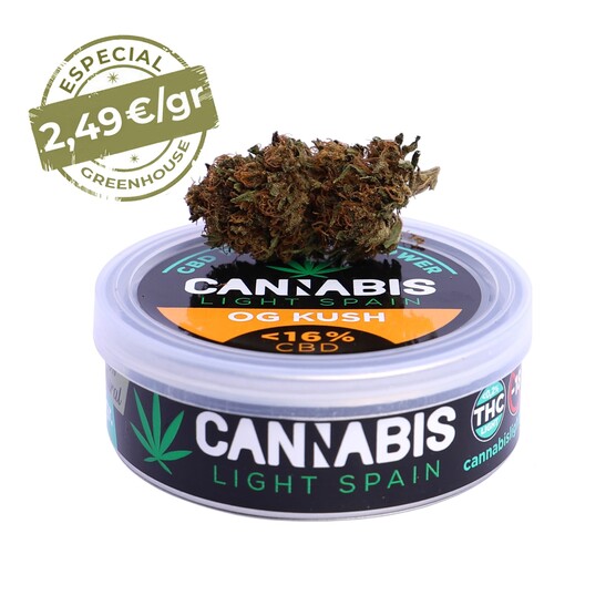 OG KUSH GREENHOUSE - Cannabis Light Spain - WeWeed