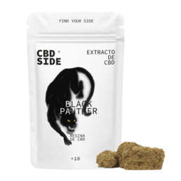 Black Panther – Hash de CBD - The CBD Side - WeWeed