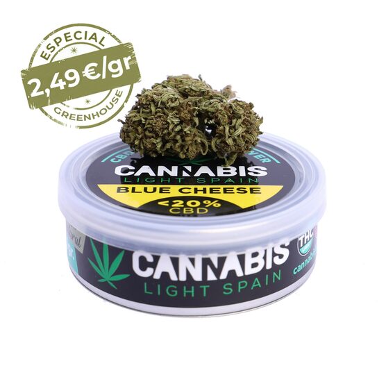 BLUE CHEESE GREENHOUSE - Cannabis Light Spain - WeWeed