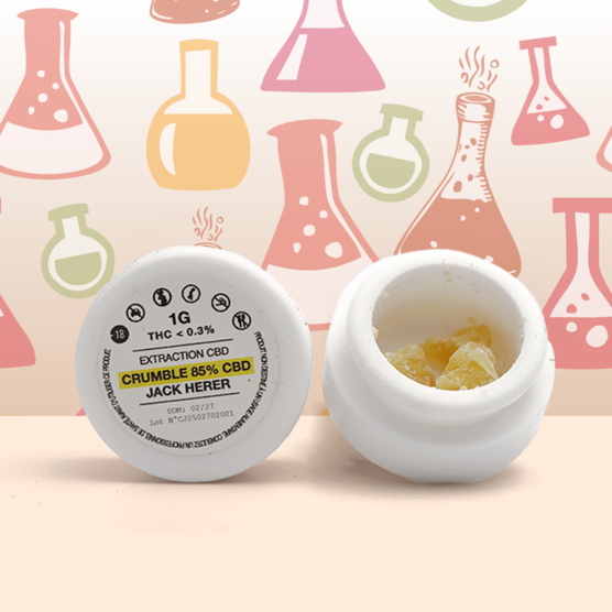 Crumble Jack Herer - 85% CBD 🧔🏻 - Mama Kana - WeWeed
