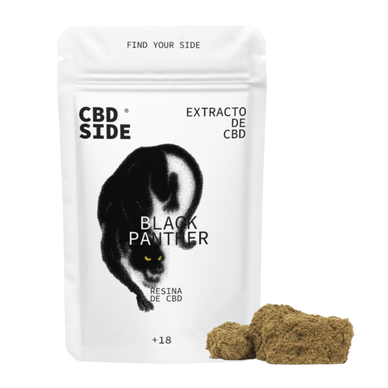 Black Panther – Hash de CBD - The CBD Side - WeWeed