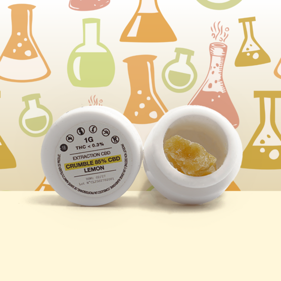 Lemon Haze Crumble - 85% CBD 🍋 - Mama Kana - WeWeed
