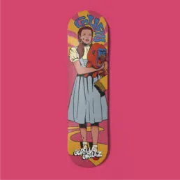 Skate Gorilla Grillz YELLOW BRICK ROAD - Gorilla Grillz - WeWeed