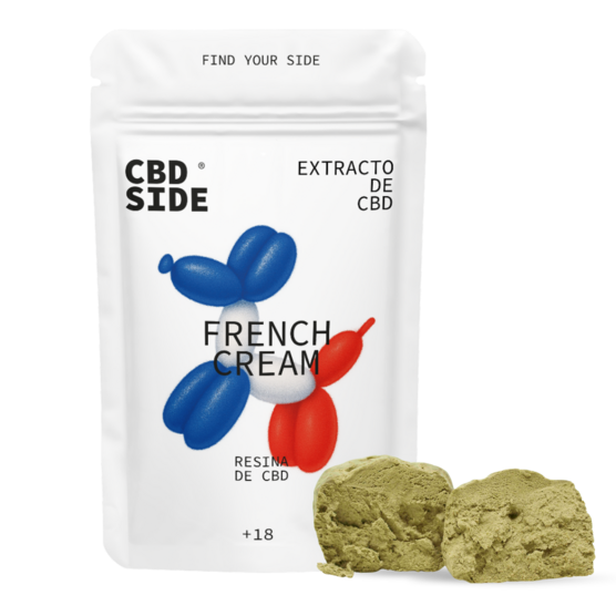 French Cream – Hash de CBD - The CBD Side - WeWeed
