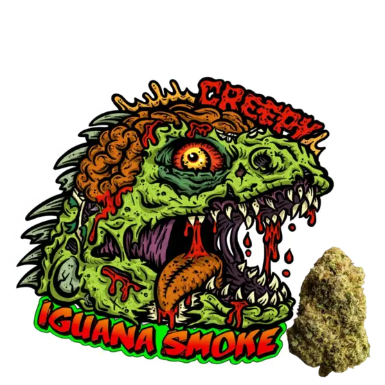 Flor CBD Creepy Kush Indoor (Edición Limitada Halloween) - Iguana Smoke CBD - WeWeed