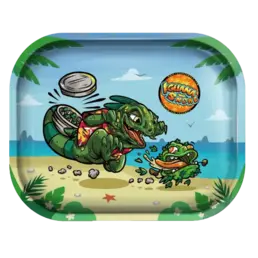 Bandeja de liar Iguana Beach - Iguana Smoke CBD - WeWeed