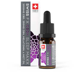 Aceite de CBD SLEEP MAXX - Swiss FX CBD - WeWeed