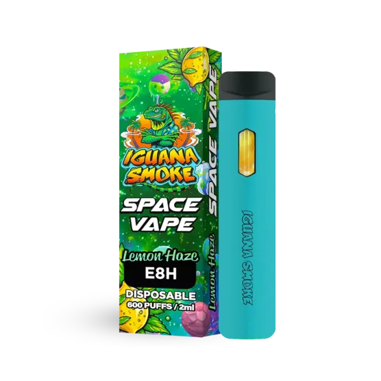 Vaper E8H 90% – Space Vape Lemon Haze - Iguana Smoke CBD - WeWeed