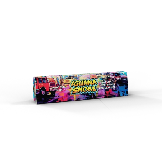 Papel de liar de Cáñamo Japon King Size con filtros - Iguana Smoke CBD - WeWeed