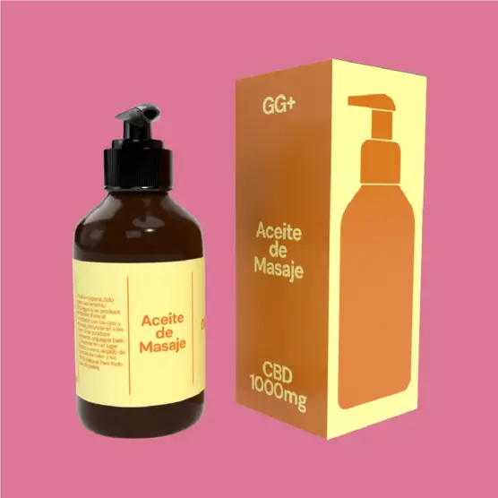 ACEITE DE MASAJE CBD - Gorilla Grillz - WeWeed