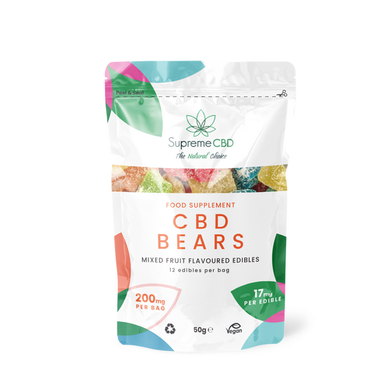 CBD Gummy Bears Grab Bag (200mg) - SupremeCBD - WeWeed