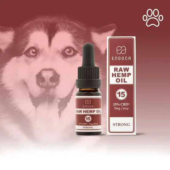 RAW CBD Oil 150mg (Pets, Strong) - Endoca - WeWeed