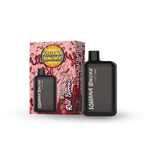 Vaper CBD – Iguana Pod Pocket CBD Red Berries 3ml - Iguana Smoke CBD - WeWeed