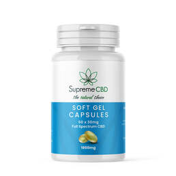 CBD Gel Capsules 1800mg - SupremeCBD - WeWeed