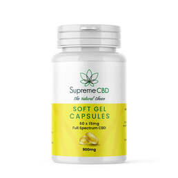 CBD Gel Capsules 900mg - SupremeCBD - WeWeed