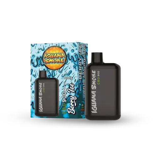 Vaper CBD – Iguana Pod Pocket CBD Berry Ice 3ml - Iguana Smoke CBD - WeWeed