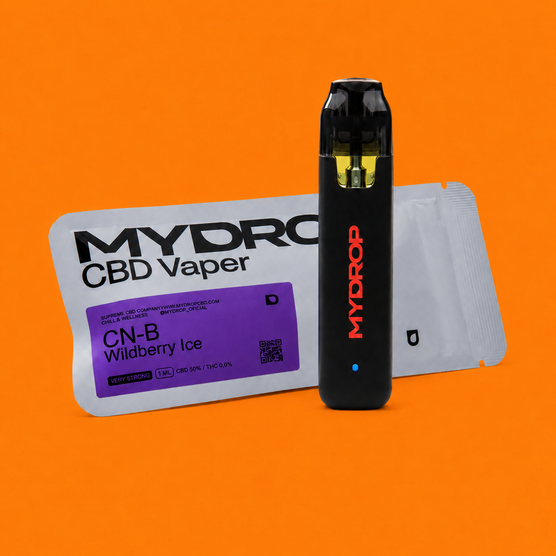 Vaper CN-B Wild Berry Ice Indica - MYDROP CBD - WeWeed