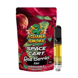 Cartucho E8H Space – Red Berries - Iguana Smoke CBD - WeWeed
