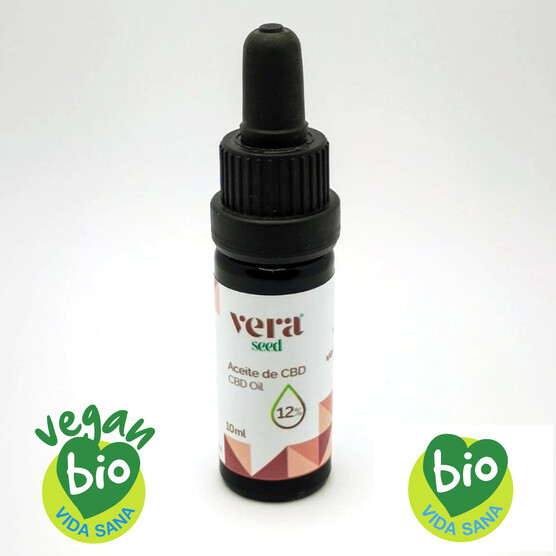 Aceite CBD 12% BIO CERTIFICADO – 10 ml - Vera Seed - WeWeed