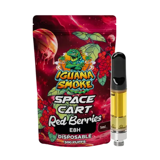 Cartucho E8H Space – Red Berries - Iguana Smoke CBD - WeWeed