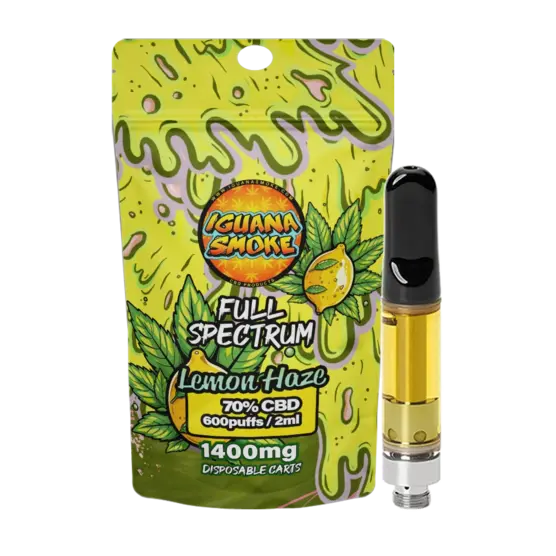 Cartucho CBD Full Spectrum – Lemon Haze - Iguana Smoke CBD - WeWeed