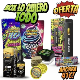 Iguana Box CBD Quiero Todo Personalizado - Iguana Smoke CBD - WeWeed
