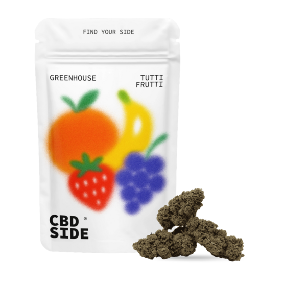 Tutti Frutti – Flores CBD Greenhouse - The CBD Side - WeWeed