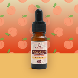 Óleo de CBD 20% broad spectrum - Melocotón 🍑 - Mama Kana - WeWeed