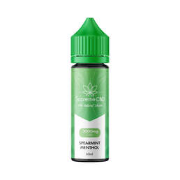 Spearmint Menthol CBD Vape Juice 60ml (3000mg) - SupremeCBD - WeWeed