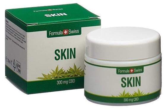 CBD Skin – Bálsamo de CBD 300 mg - Formula Swiss - WeWeed