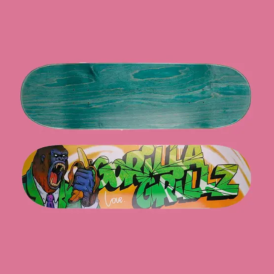 Skate Gorilla Grillz x Love - Gorilla Grillz - WeWeed