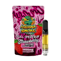 Cartucho CBD Full Spectrum – Strawberry - Iguana Smoke CBD - WeWeed