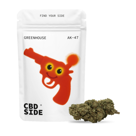 AK-47 – Flores CBD Glasshouse - The CBD Side - WeWeed