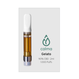 Cartucho Vaper Gelato 90% CBD - Flower Farm - WeWeed