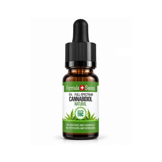 Aceite de CBD en aceite MCT Natural - Formula Swiss - WeWeed