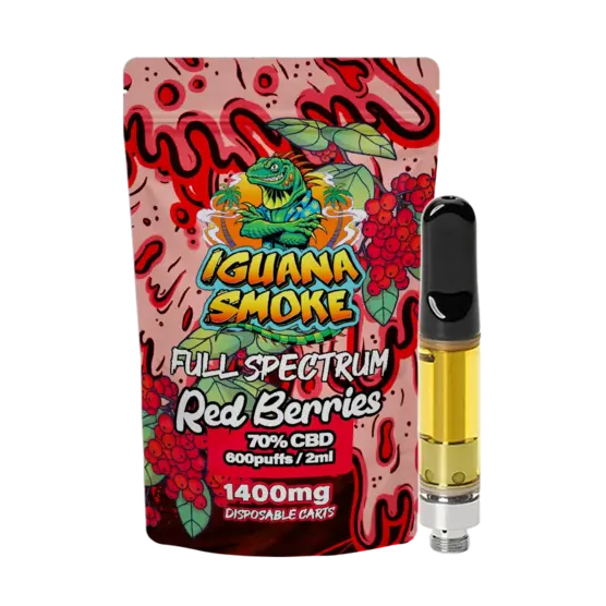 Cartucho CBD Full Spectrum – Red Berries - Iguana Smoke CBD - WeWeed