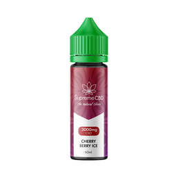 Cherry Berry Ice E-Liquid 60ml (3000mg) - SupremeCBD - WeWeed