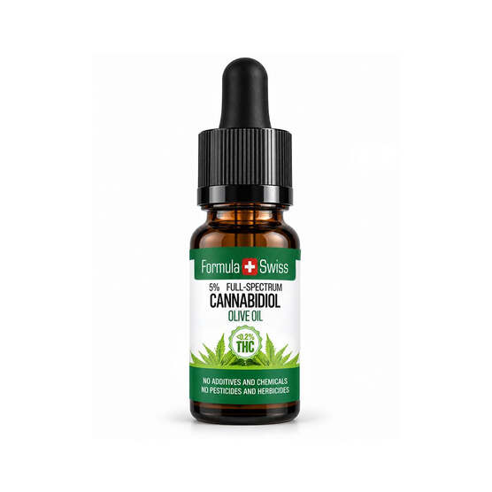 Aceite de CBD en aceite de oliva - Formula Swiss - WeWeed