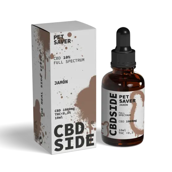 Aceite para mascotas Pet Saver 10% – 10ml Jamón lo - The CBD Side - WeWeed