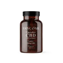 CÁPSULA DE CBD 5% 25MG - TRYCOME - Trycome - WeWeed