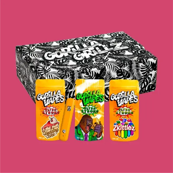 3-PACK VAPER CBD - Gorilla Grillz - WeWeed