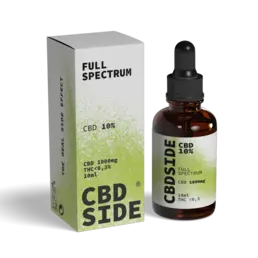 Aceite de CBD Fullspectrum 10% – 10ml - The CBD Side - WeWeed