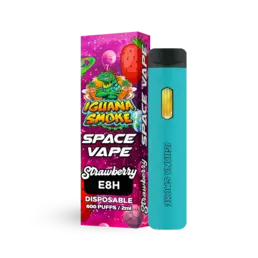Vaper E8H 90% – Space Vape Strawberry - Iguana Smoke CBD - WeWeed